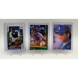 Mike Piazza 1993 Dodgers Rookie Card Lot Score Select Bicycle Pro Motion Promo